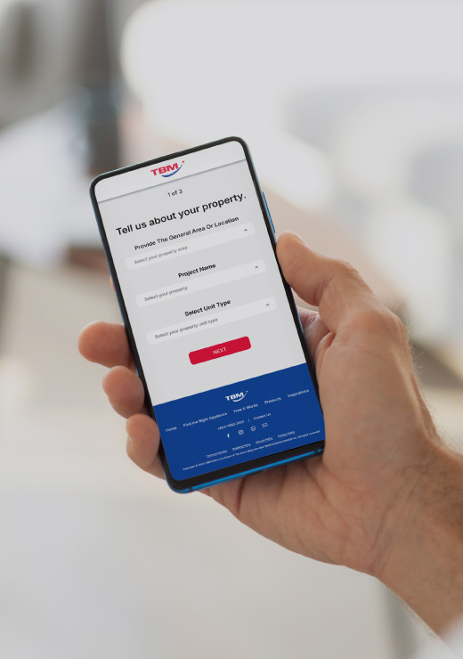 Preview of the appliance recommendation experience
